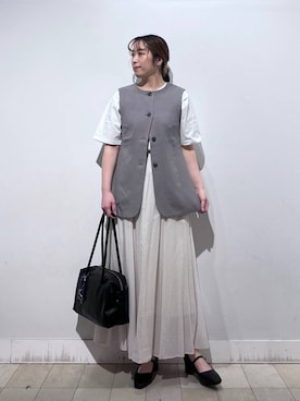 「GLOBAL WORK（グローバルワーク）のアイテム（シューズ）」を使った、no23miさん（レディース・155cm）の春コーディネート