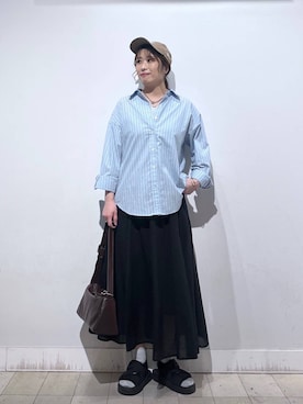 「GLOBAL WORK（グローバルワーク）のアイテム」を使った、no23miさん（レディース・155cm）の夏コーディネート