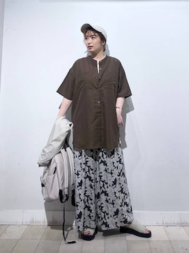 「GLOBAL WORK（グローバルワーク）のアイテム（ジャケット/アウター）」を使った、no23miさん（レディース・155cm）の夏コーディネート