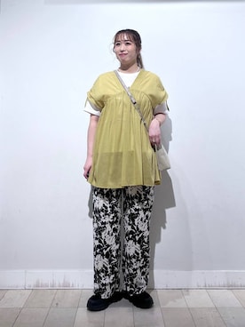 「アイテム（バッグ）」を使った、no23miさん（レディース・155cm・20代）の夏コーディネート