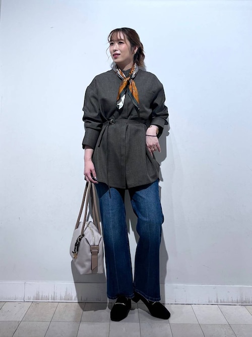 シルクプリントスカーフ/321108（バンダナ/スカーフ）｜GLOBAL WORK