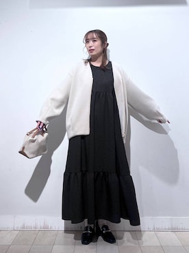 「GLOBAL WORK（グローバルワーク）のアイテム（ブルゾン）」を使った、no23miさん（レディース・155cm）の春コーディネート