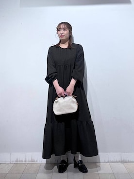 「GLOBAL WORK（グローバルワーク）のアイテム（ワンピース/ドレス）」を使った、no23miさん（レディース・155cm）の春コーディネート