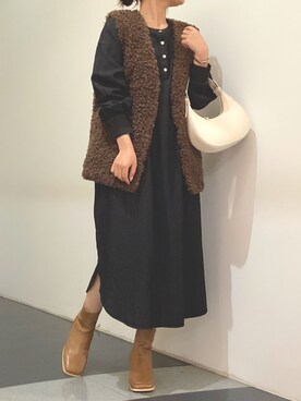 ぬんさん（レディース・162cm）の秋コーディネート