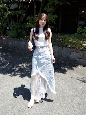 yukaさん(レディース・153cm)の春コーディネート