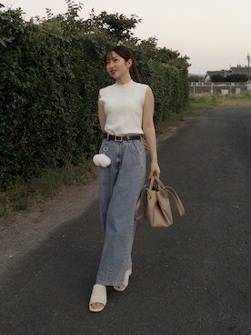 yukaさん(レディース・153cm)の夏コーディネート