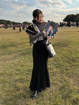 「アイテム（ハンドバッグ）」を使った、yukaさん（レディース・153cm）の秋コーディネート