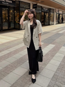 「NEUNA（ヌナ）のアイテム」を使った、yukaさん（レディース・153cm）の春コーディネート