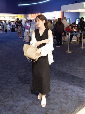 「RANAN（ラナン）のアイテム」を使った、yukaさん（レディース・153cm）の夏コーディネート