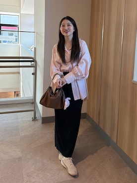 「EFOLE（エフォル）のアイテム（バッグ）」を使った、yukaさん（レディース・153cm）の春コーディネート