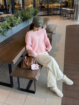 yukaさん（レディース・153cm）の春コーディネート