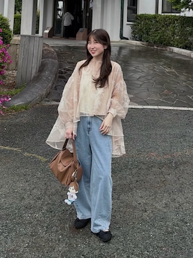 「EFOLE（エフォル）のアイテム」を使った、yukaさん（レディース・153cm）の春コーディネート