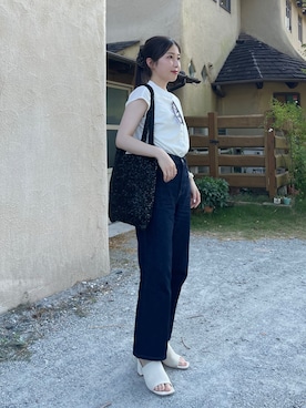 「アイテム（ヘアゴム）」を使った、yukaさん（レディース・153cm・20代）の夏コーディネート