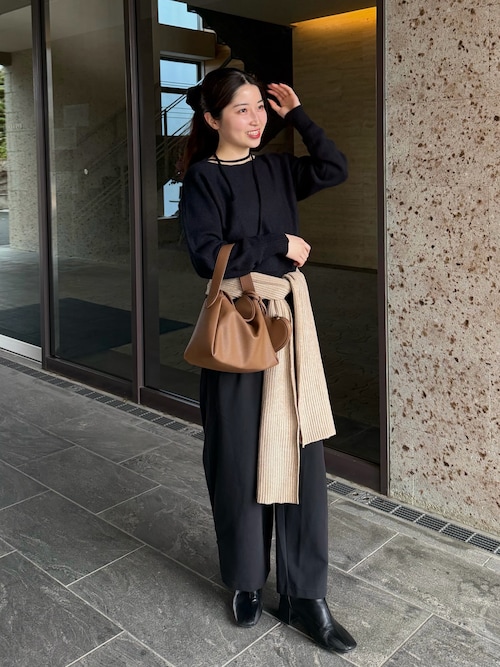 mayu×EFOLE コラボ　ハートポーチ付きシュリンクバッグ mayu×EFOLE コラボ】Shrink bag with heart pouch/ハートポーチ付き