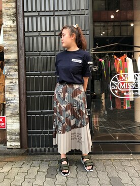 MameDaifukuさん（レディース・165cm）の夏コーディネート