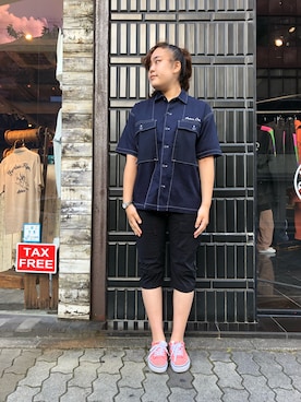 MameDaifukuさん（レディース・165cm）の夏コーディネート