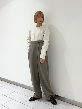 「KBF（ケイビーエフ）のアイテム（シューズ）」を使った、nonoさん（レディース・156cm）の冬コーディネート