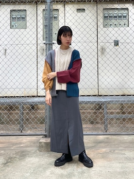 nonoさん（レディース・156cm）の秋コーディネート