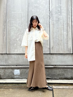 nonoさん（レディース・156cm）の夏コーディネート