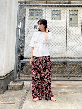 nonoさん(レディース・156cm)の夏コーディネート