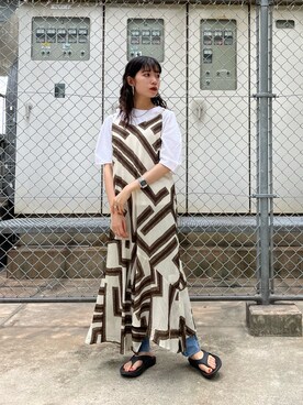 nonoさん（レディース・156cm）の夏コーディネート