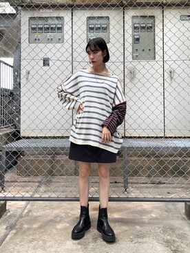 nonoさん（レディース・156cm）の夏コーディネート