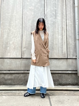 nonoさん（レディース・156cm）の春コーディネート