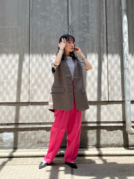 nonoさん（レディース・156cm）の夏コーディネート