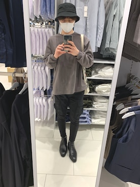 「Lui's（ルイス）のアイテム（シューズ）」を使った、あねらさん（メンズ・168cm）の夏コーディネート