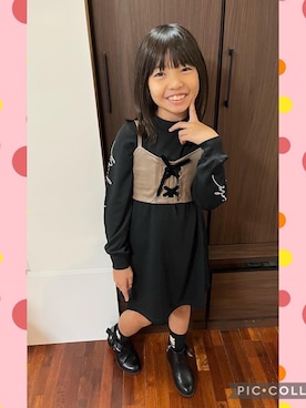 saraさん（キッズ・122cm）の冬コーディネート