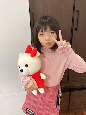 saraさん（キッズ・122cm）の秋コーディネート