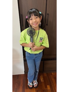 saraさん（キッズ・124cm）の春コーディネート