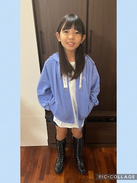 saraさん（キッズ・126cm）の秋コーディネート