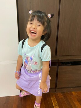 「ユニコーン」｜saraさん（キッズ・120cm）の夏コーディネート