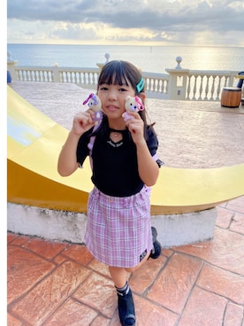 saraさん（キッズ・120cm）の夏コーディネート