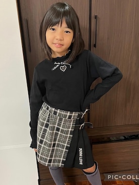 saraさん（キッズ・122cm）の秋コーディネート