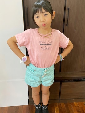saraさん（キッズ・120cm）の夏コーディネート