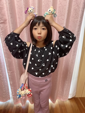 saraさん（キッズ・122cm）の夏コーディネート