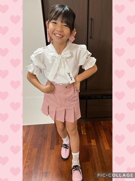 saraさん(キッズ・124cm)の夏コーディネート