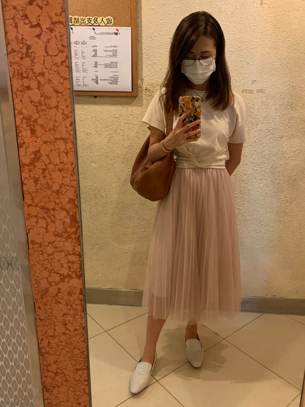 「ootd」｜「COACHのvintage COACH from second hand shop（ショルダーバッグ、ブラウン系）」を使った、BelaLaさん（レディース・153cm）の夏コーディネートの1枚目の写真
