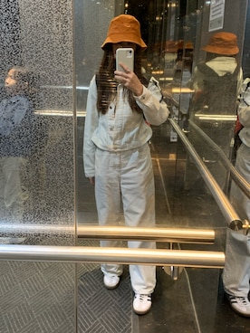 「NIKE（ナイキ）のアイテム（帽子）」を使った、BelaLaさん（レディース・153cm）の春コーディネート