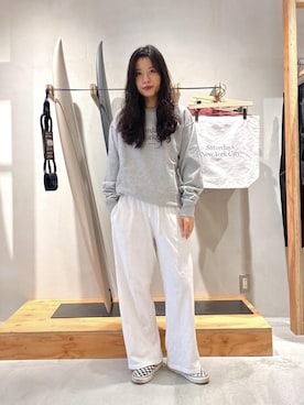 「アイテム（スウェット）」を使った、yuiさん（レディース・163cm・20代）の秋コーディネート