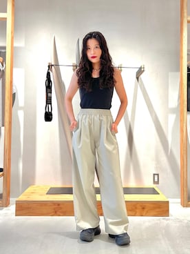 「シック」｜yuiさん（レディース・163cm）の夏コーディネート