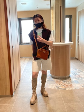 「longboots」｜Ayamiさん（レディース・162cm）の秋コーディネート