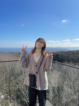 Ayamiさん（レディース・162cm）の冬コーディネート