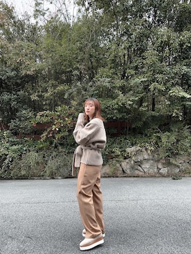「autumn look」｜「アイテム（ブーツ）」を使った、Ayamiさん（レディース・162cm）の秋コーディネート