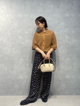 鈴ゆりかさん(レディース・157cm)の秋コーディネート