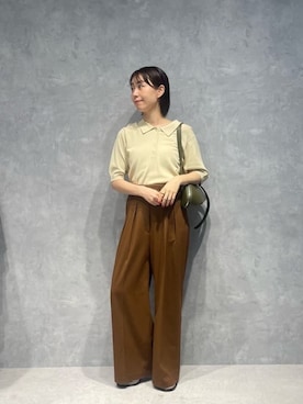 鈴ゆりかさん(レディース・157cm)の秋コーディネート
