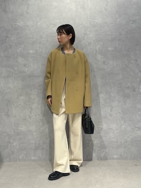 鈴ゆりかさん（レディース・157cm）の冬コーディネート