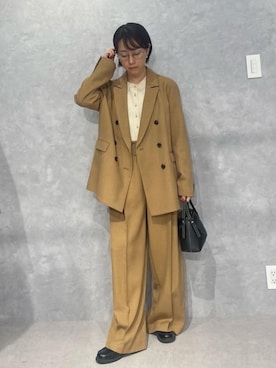 鈴ゆりかさん（レディース・157cm）の冬コーディネート